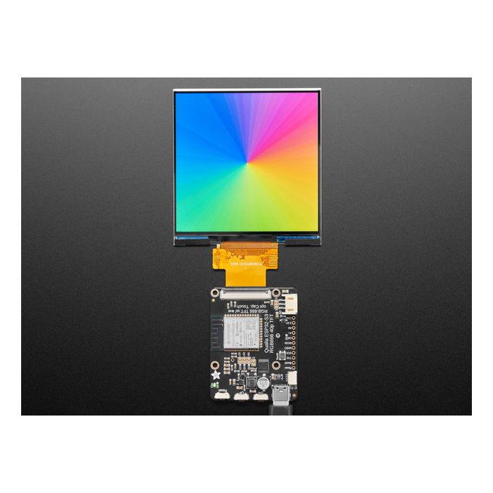 Square RGB TTL TFT Display - 4" 480x480 No Touchscreen