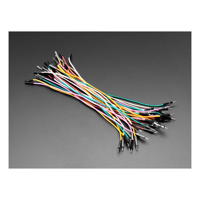 Premium Colorful Silicone Extension Jumper Wires - 200mm x 30 pc