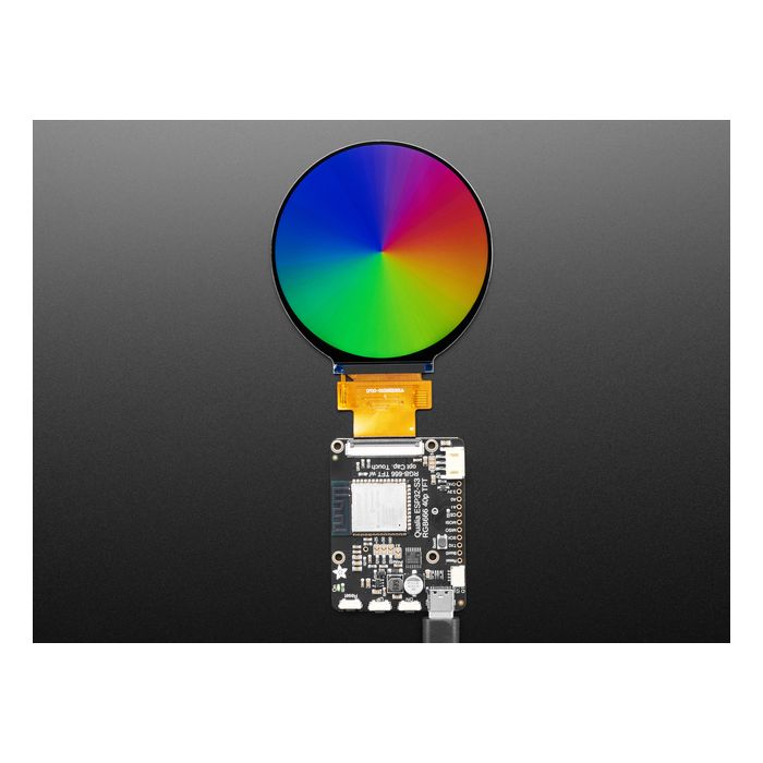 Round RGB 666 TTL TFT Display - 2.8" 480x480 - No Touch