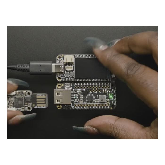 Adafruit USB Host FeatherWing with MAX3421E
