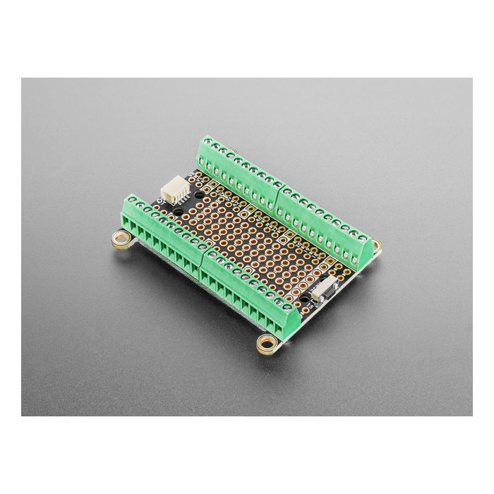 Adafruit Terminal PiCowbell for Pico - Reset Button & STEMMA QT