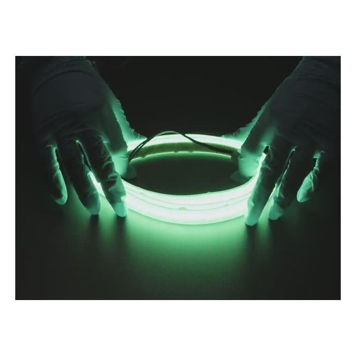 Flexible 12V LED Strip - 480 LEDs per meter - 1m long - Green