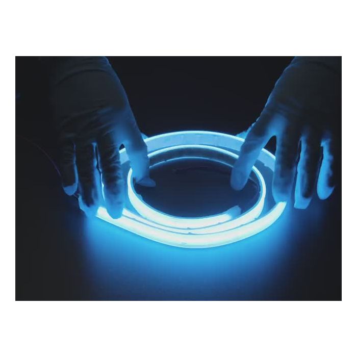 Flexible 12V LED Strip - 480 LEDs per meter - 1m long - Blue