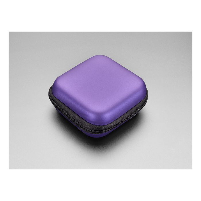 Square Maker-Friendly Zipper Case - Purple
