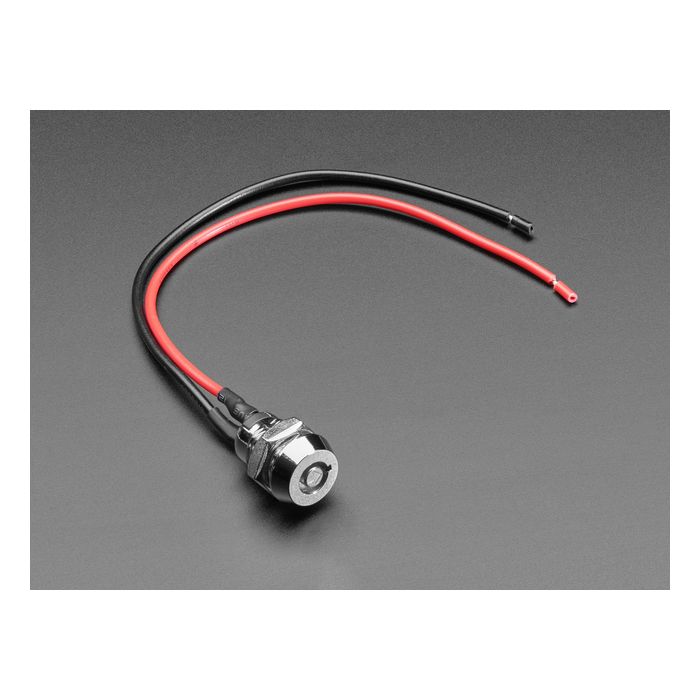 Momentary On/Off Round Key Lock Switch - 12mm Diameter