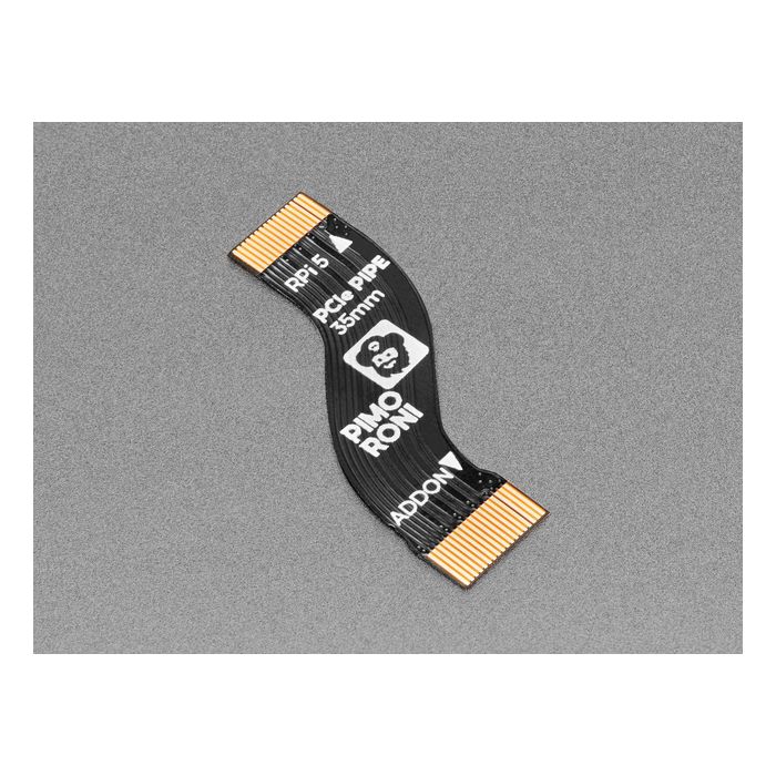 PCIe Flex Cable for NVMe Base and Raspberry Pi 5 – PCIe Pipe