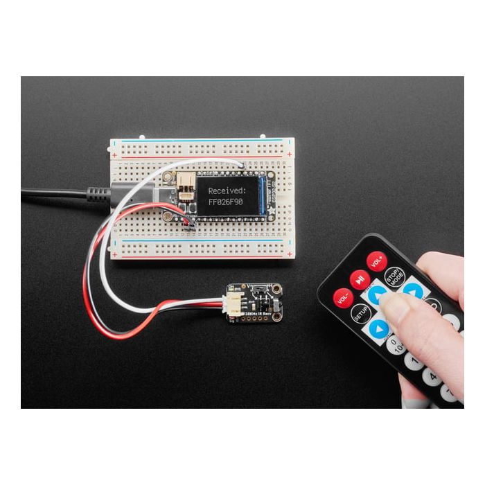 Adafruit Infrared IR Remote Receiver - STEMMA JST PH 2mm