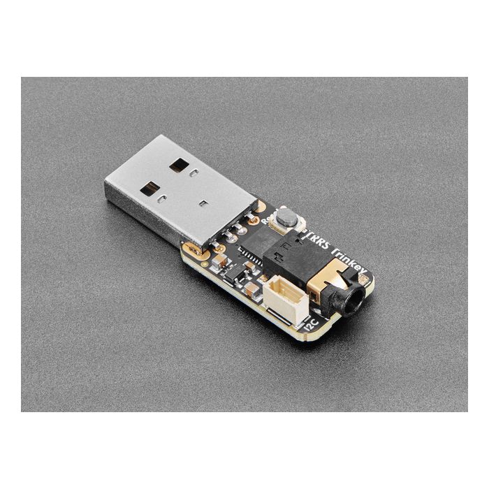 Adafruit TRRS Trinkey - USB Key for Assistive Technology