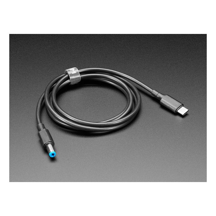 USB Type C 3.1 PD to 5.5mm Barrel Jack Cable - 5V 5A Output