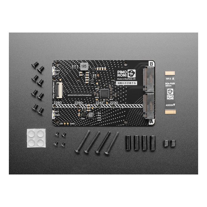 Pimoroni NVMe Base Duo for Raspberry Pi 5