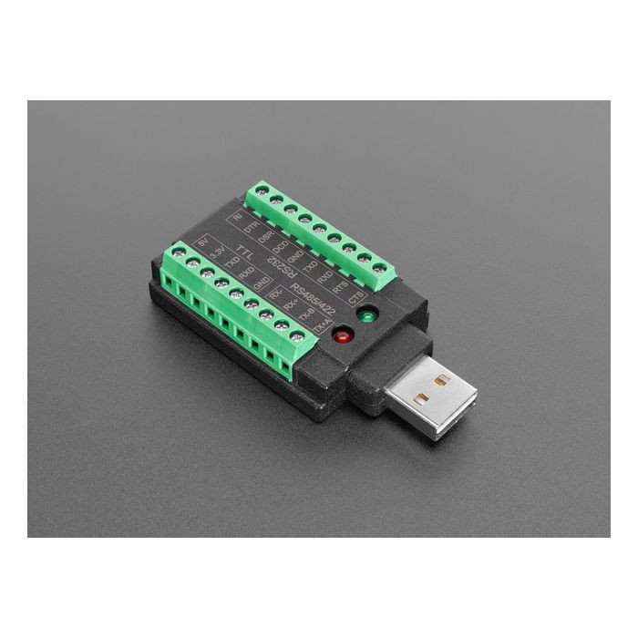 USB to Multi-Protocol Serial Adapter: RS-232 / TTL UART / RS-485