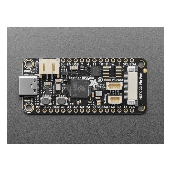 Adafruit Feather RP2350 with HSTX Port