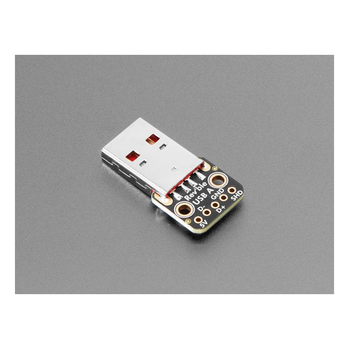 Adafruit Reversible USB Type A Plug Connector Breakout