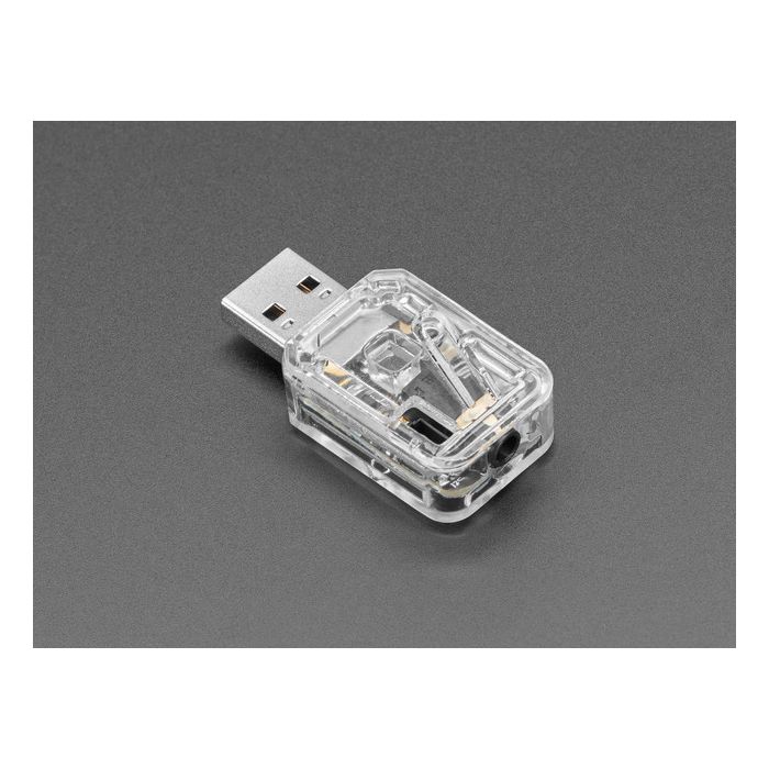 Clear Snap-on Enclosure for Adafruit TRRS Trinkey