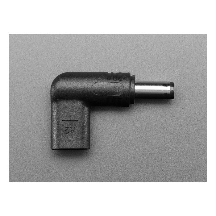 USB Type C PD to 5.5mm/2.1mm Barrel Jack Adapter - 5V