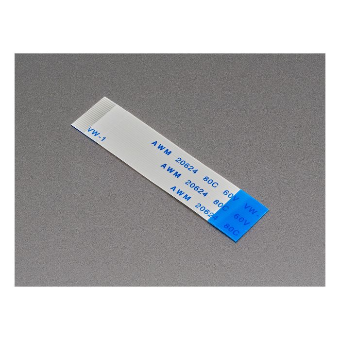 22-pin 0.5mm pitch FPC Flex Cable for DSI CSI or HSTX -  5cm