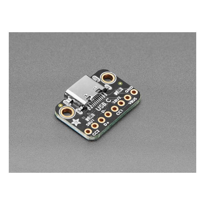 Adafruit Sunken USB Type C Breakout Board