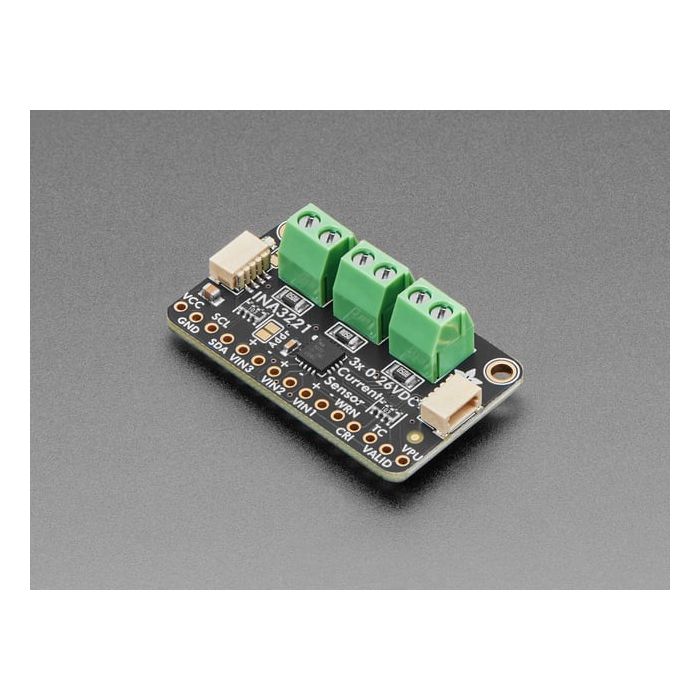 Adafruit INA3221 - Triple 0-26 VDC, ±3.2 Amp Power Monitor