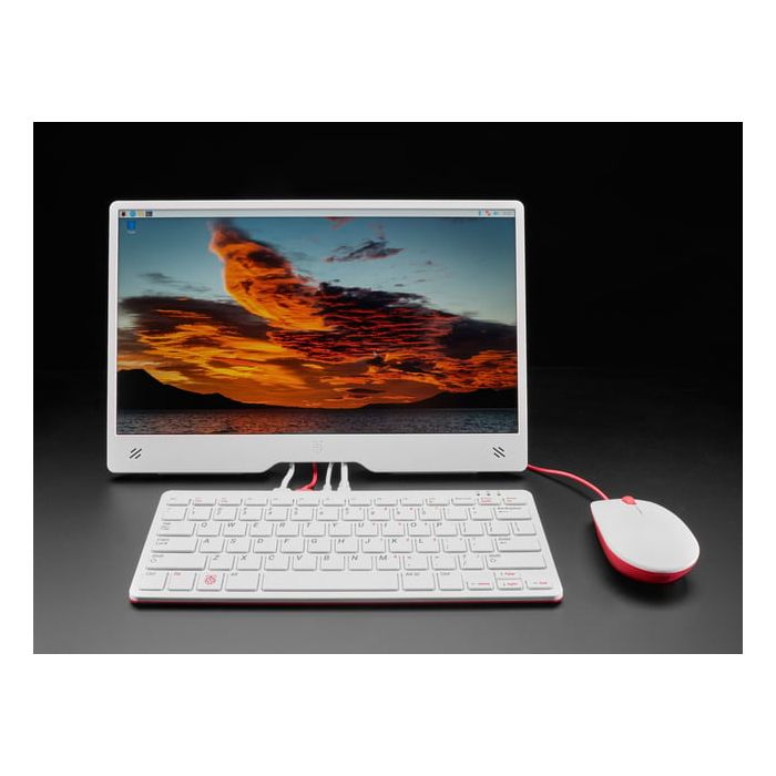 Raspberry Pi Monitor - Red and White Colorway