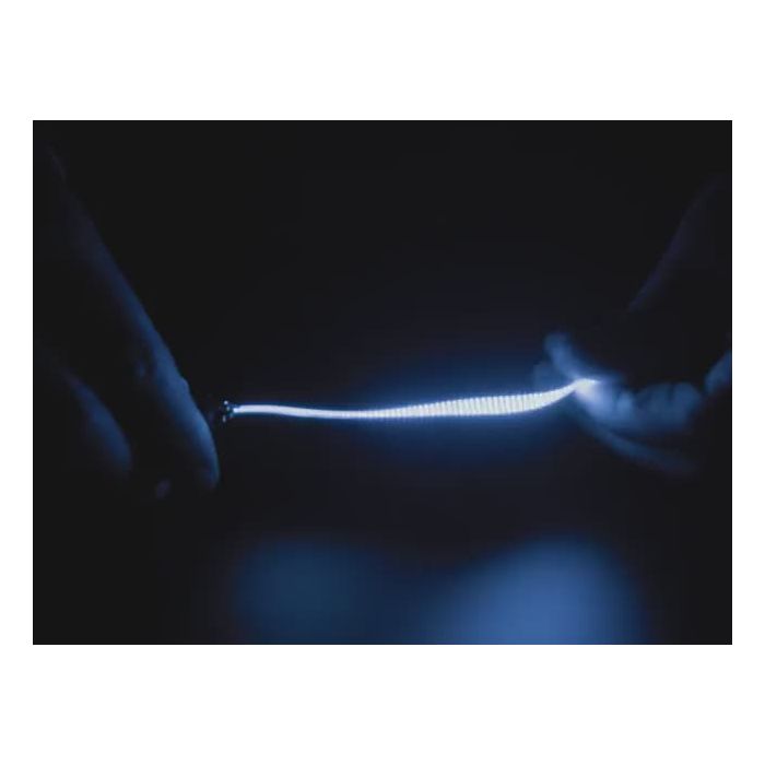 Single ended nOOds - 128mm long Flexible LED Filament - Blue 3V
