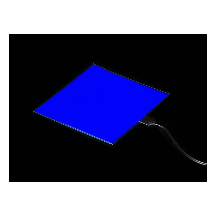 Electroluminescent (EL) Panel - 10cm x 10cm Blue