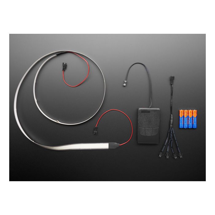 Electroluminescent (EL) Tape/Strip Starter Pack - 100cm - Aqua