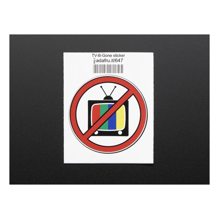 TV-B-Gone - Sticker!