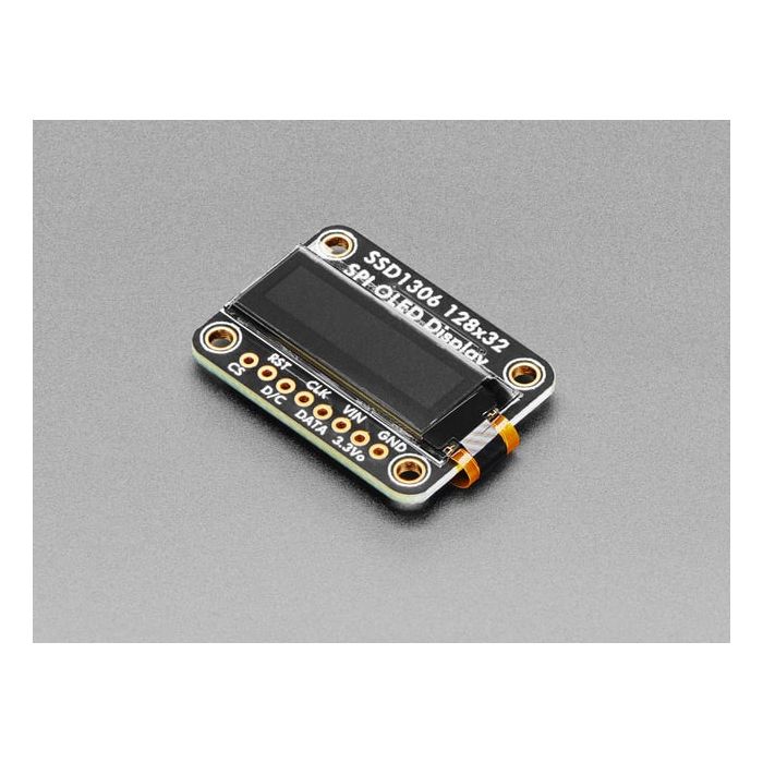 Monochrome 128x32 SPI OLED graphic display
