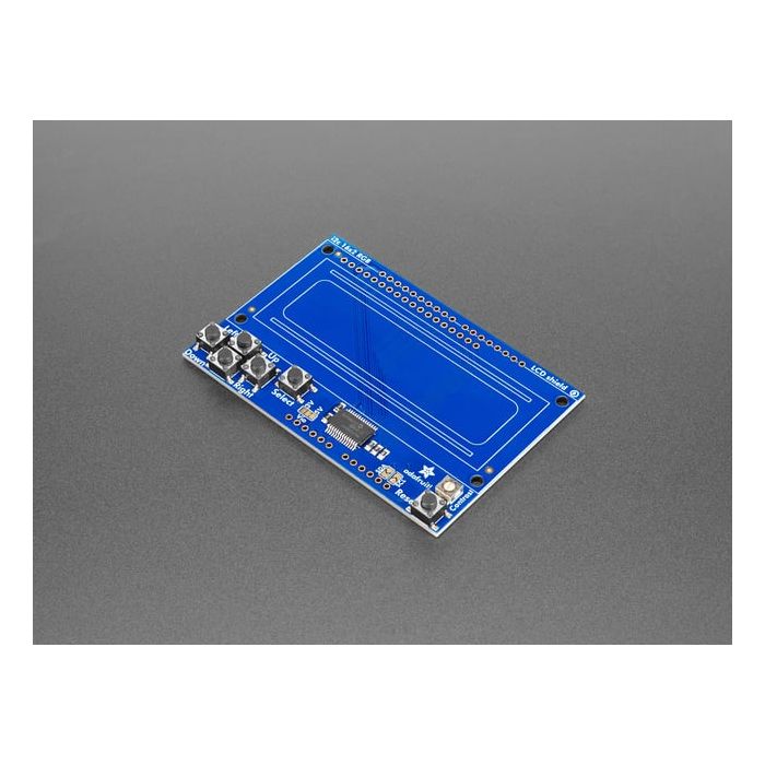 Adafruit I2C Controlled + Keypad Shield Kit for 16x2 LCD