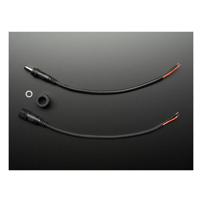 Waterproof DC Power Cable Set - 5.5/2.1mm