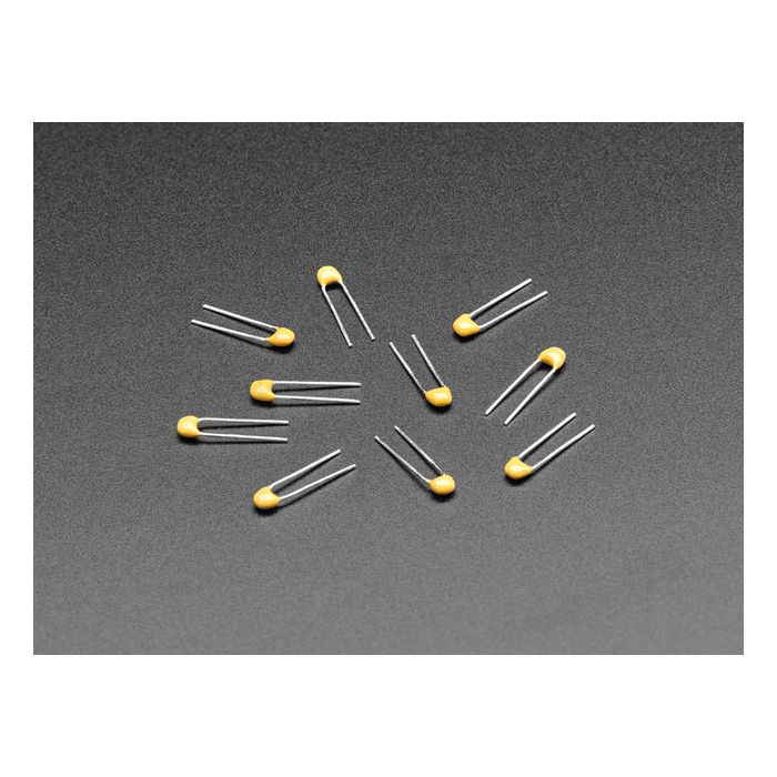 0.1uF ceramic capacitors - 10 pack