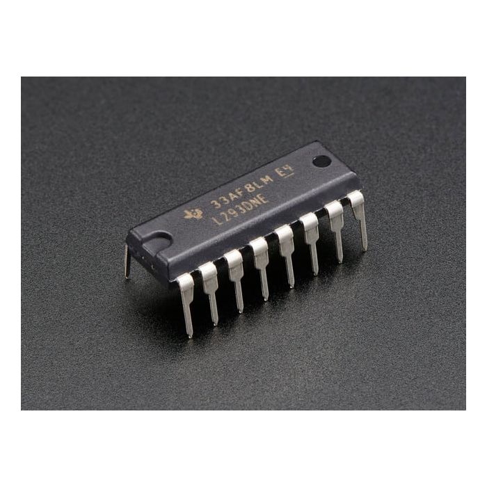 Dual H-Bridge Motor Driver for DC or Steppers - 600mA - L293D