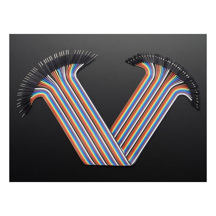 Premium Female/Male 'Extension' Jumper Wires - 40 x 12" (300mm)