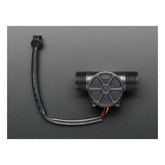 Liquid Flow Meter -  Plastic 1/2" NPS Threaded