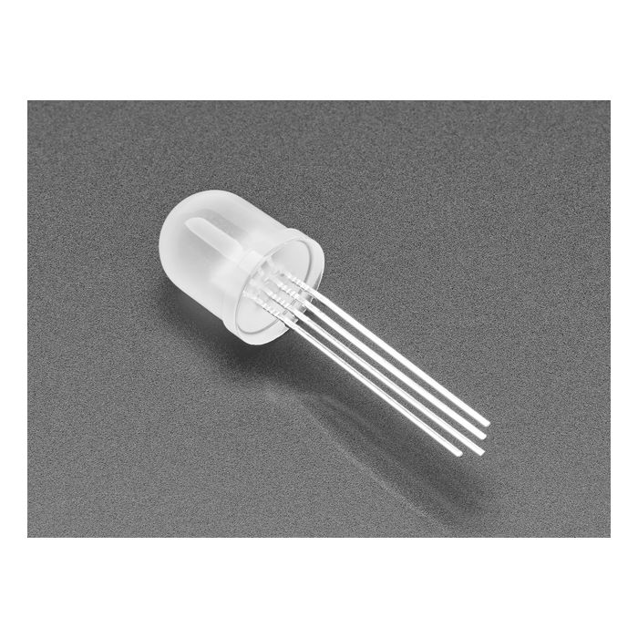 Diffused RGB (tri-color) 10mm LED (10 pack)