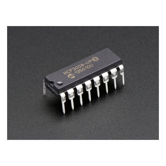 MCP3008 - 8-Channel 10-Bit ADC With SPI Interface
