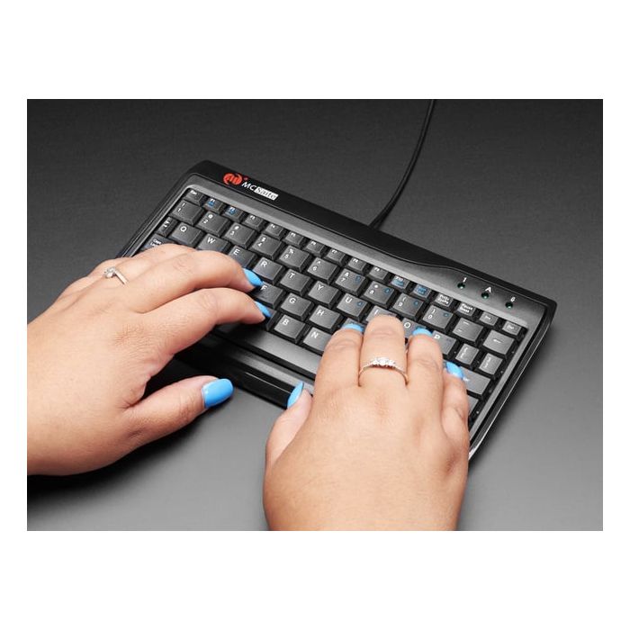 Miniature Keyboard- Microcontroller-Friendly PS/2 and USB