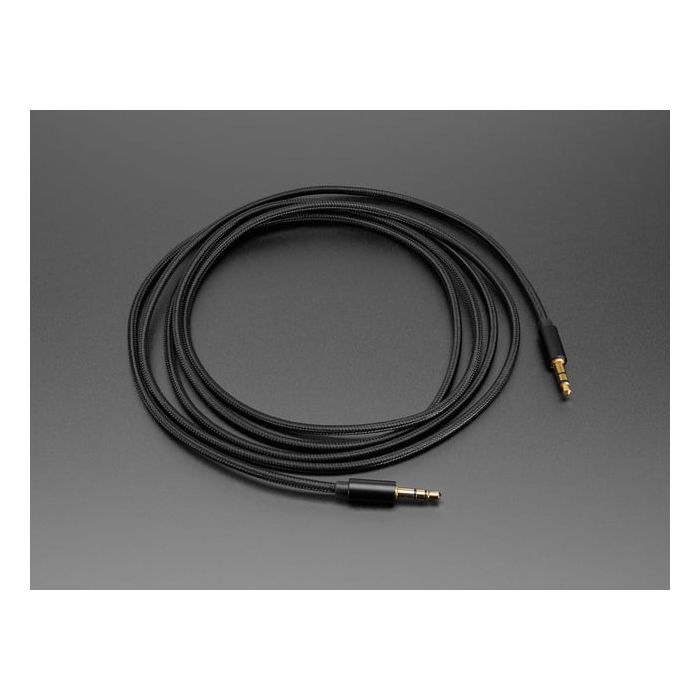 Stereo 3.5mm Plug/Plug Audio Cable - 6 feet