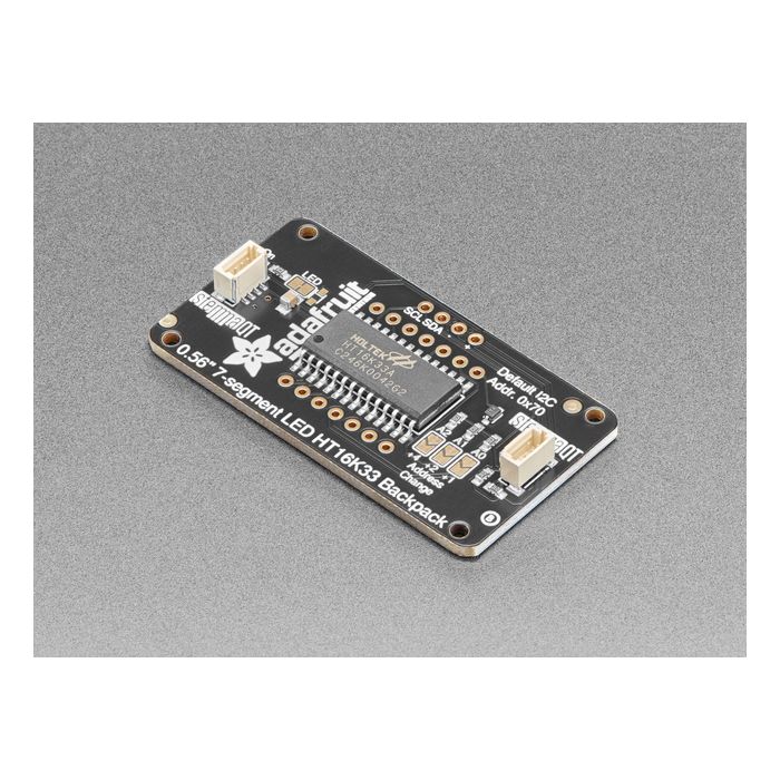 Adafruit 7-Segment LED Matrix Backpack - STEMMA QT / qwiic