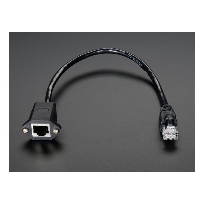 Panel Mount Ethernet Extension Cable