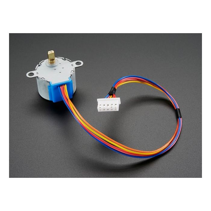 Small Reduction Stepper Motor - 12VDC 32-Step 1/16 Gearing