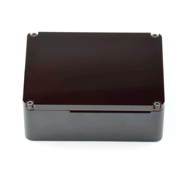 Anidees Black Case w/ Brown Top for Raspberry Pi B+/Pi 2/Pi 3