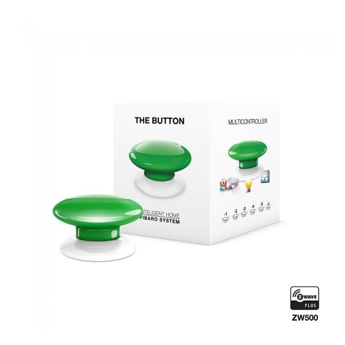 Fibaro The Button Kleur Groen
