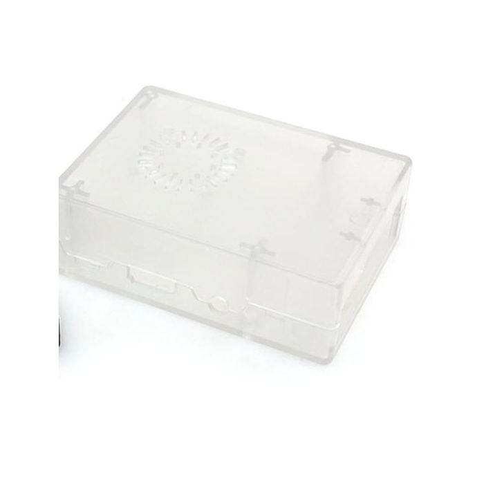 ABS Behuizing met FAN grill bovenop (zonder FAN) doorzichtig