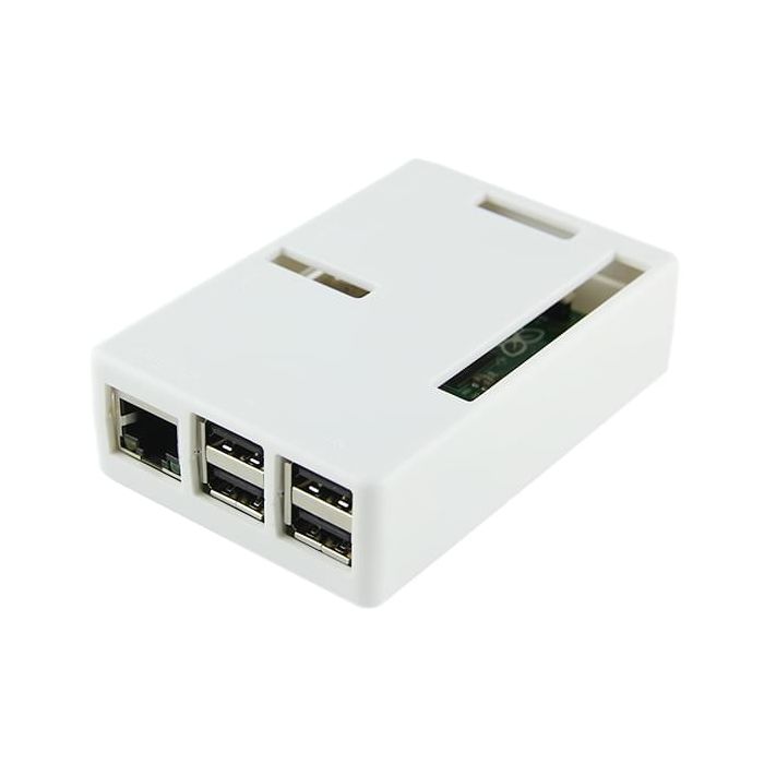 B+ en 2B 3B en 3B+ Behuizing vierkant Wit