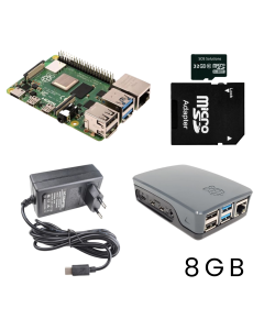 Raspberry Pi 4 Model B / 8GB Starter Kit compleet