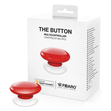 Fibaro The Button Voor Apple HomeKit - Rood
