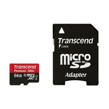 Transcend 64GB Micro SDXC Premium 90MB/s