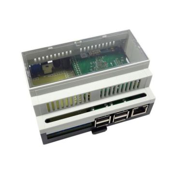 RaspiBox Open Prototyping DIN Rail behuizing voor Raspberry Pi