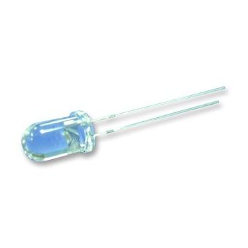 10 x LED 5mm Blauw helder